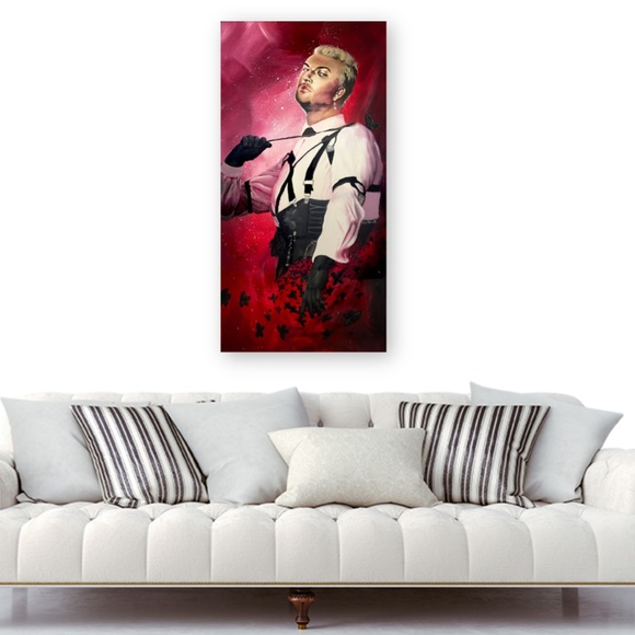 Acrylic Painting of Sam Smith, Non-Binary Singer - Picture 2 of 2